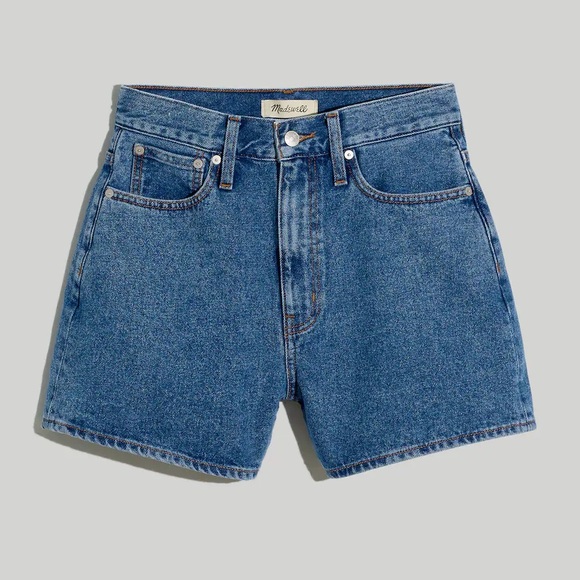 Madewell Pants - Madewell Momjean Short in Streamside Wash 29 DM6592